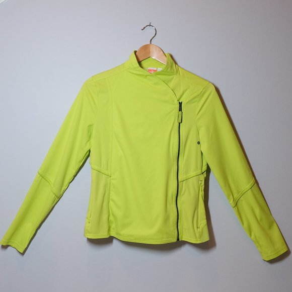 Puma Neon Yellow/Green Athletic Jacket - Picture 3 of 6